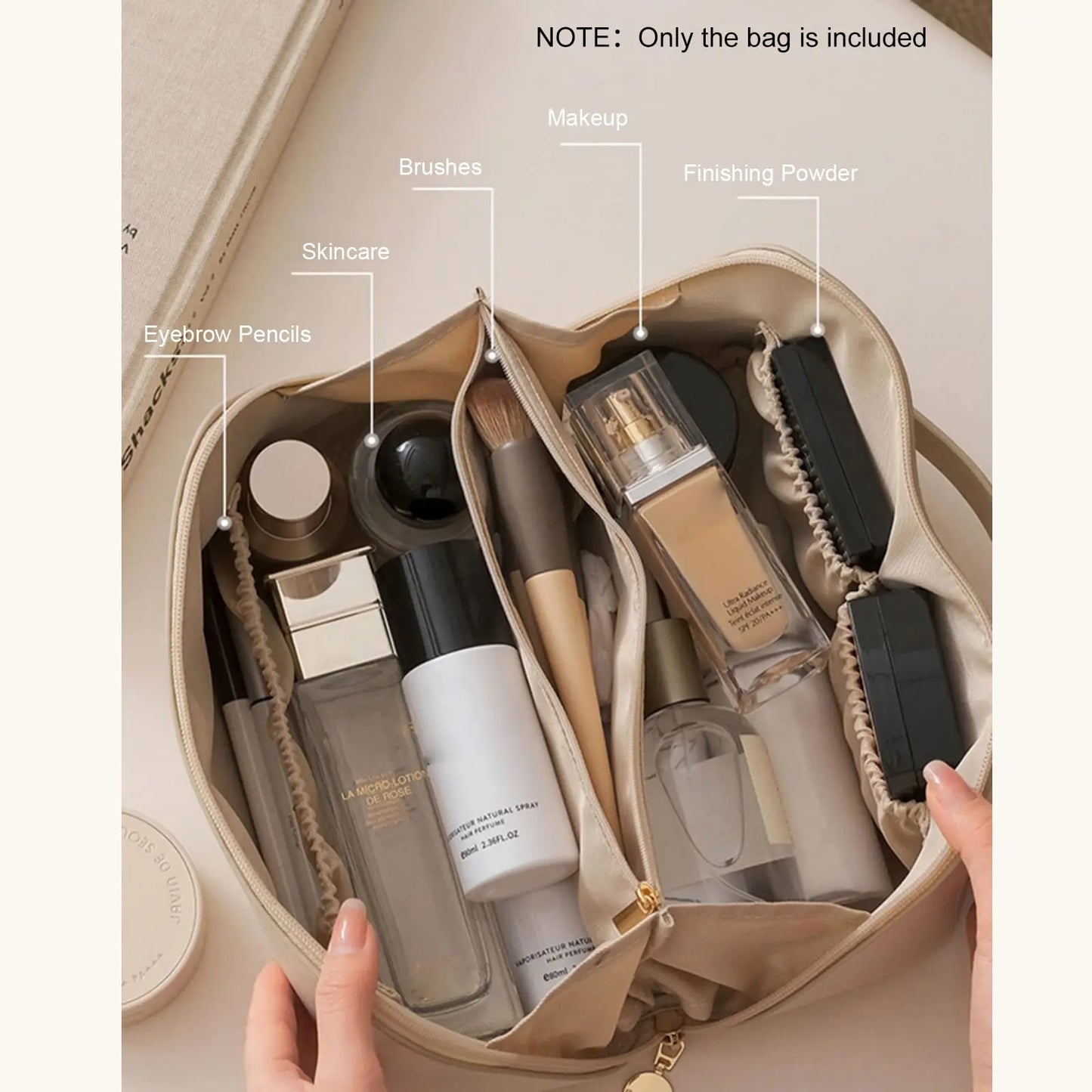 Makeup bag, Travel cosmetic Bag, Toiletry bag, skin care product storage box