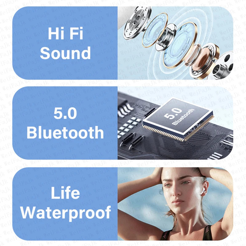 Original Air Pro 6 Pods TWS Wireless Bluetooth Earphones In Ear Earbuds Earpod Headset