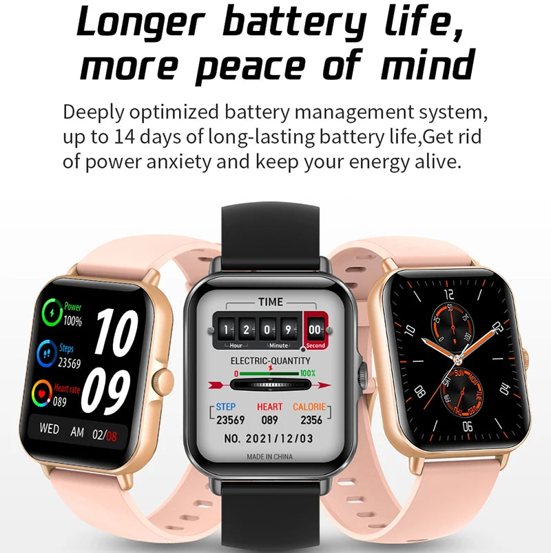 2022 Smart Watch Bluetooth Call Play Music Smartwatch Fitness Clock Digital Sports Waterproof