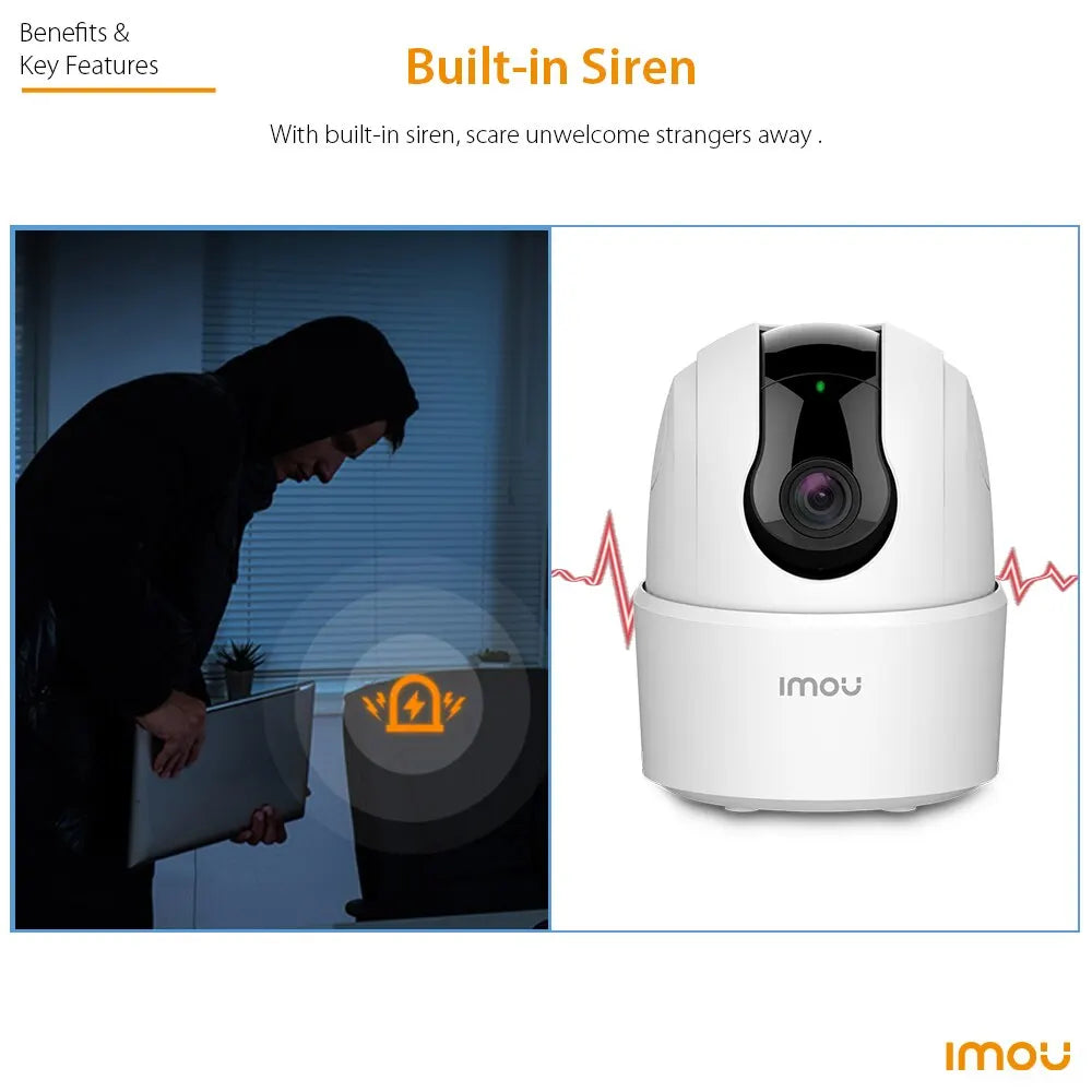 IMOU Ranger 2C 2MP/4MP Home Wifi 360 Camera Human Detection Night Vision Baby Security Surveillance Wireless IP Camera