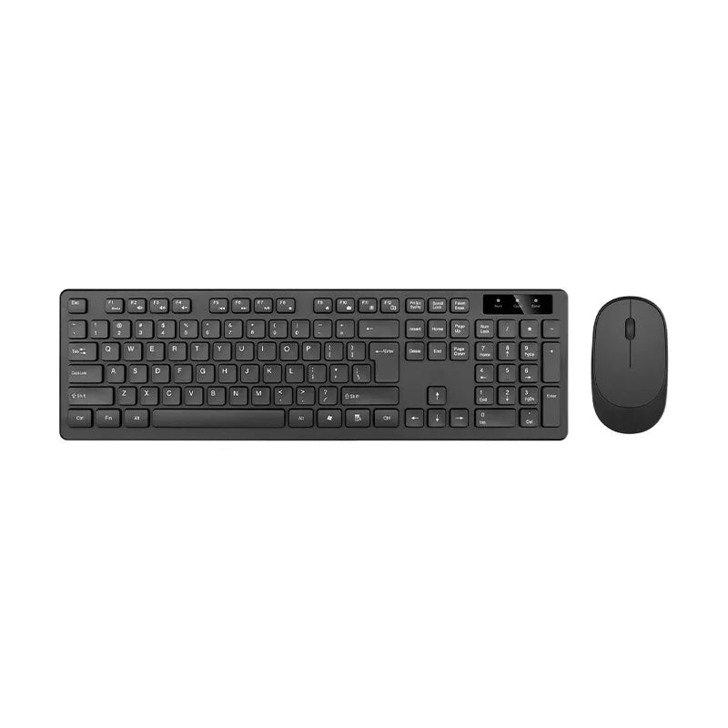 Unsharkable2.4G fashionable and personalized desktop laptop waterproof wireless keyboard and mouse set suitable for office use