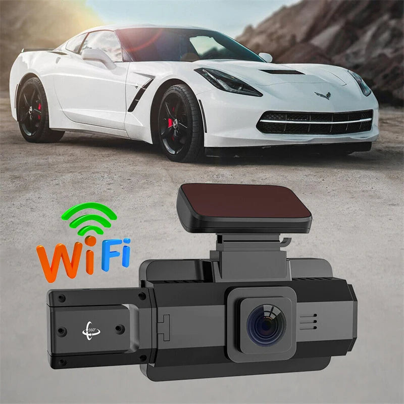 Camera For Car WIFI Dual Lens Dash Cam For Cars 1080P 3Inch Video Recorder Rear View Camera