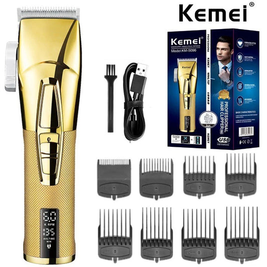 Kemei KM-5096 7000RPM Electric Hair Clippers Extremely Fine Hair Cutting Machine
