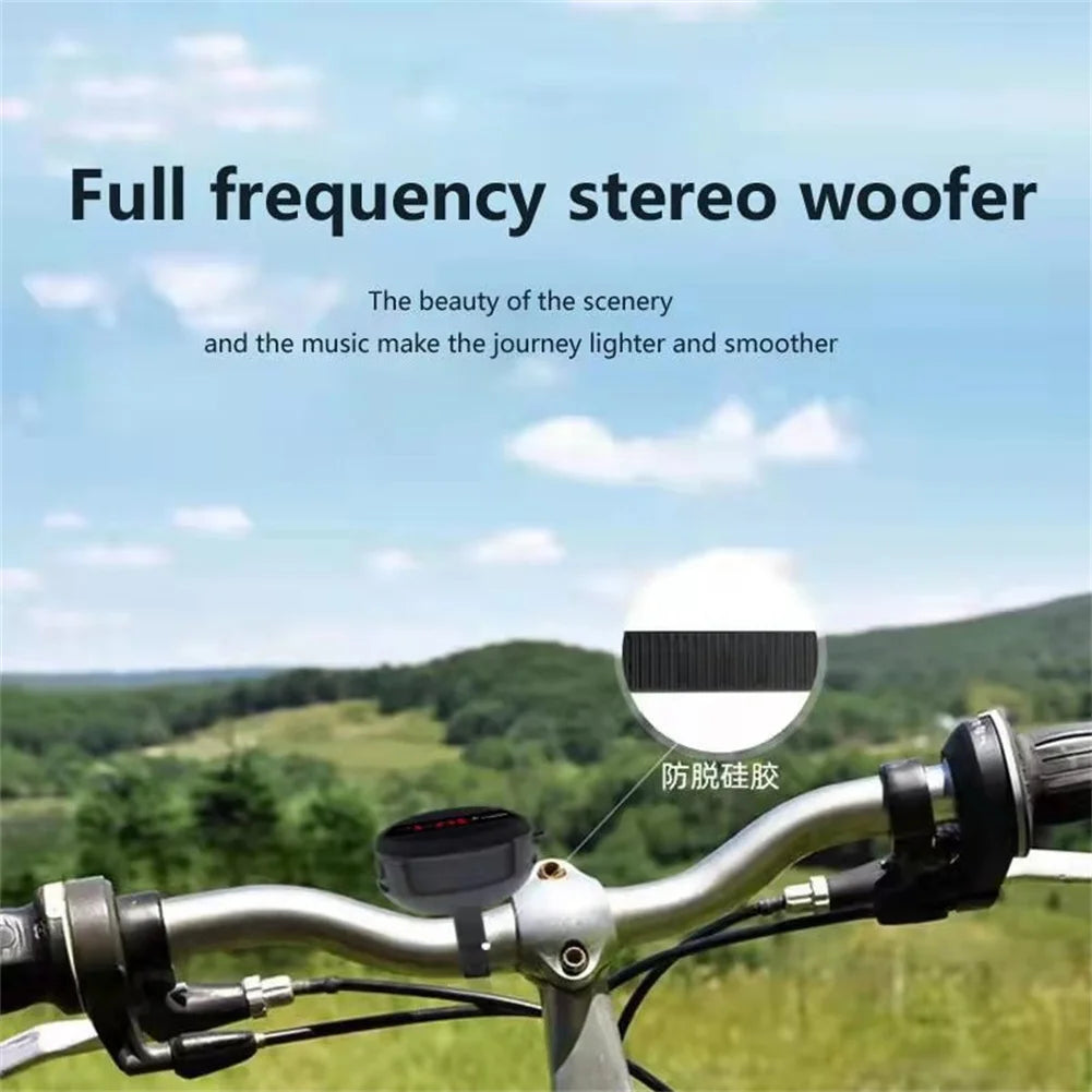 Bluetooth-compatible Speaker IPX7 Waterproof Wireless Stereo Surround BT5.0 Speaker With Bass Portable Outdoor Bicycle Loud