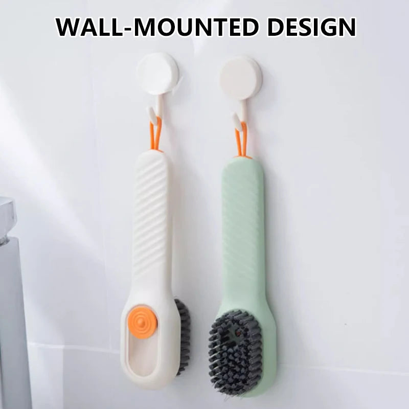 1/2Pcs Multifunctional Cleaning Brush Soft-bristled Liquid Shoe Brush