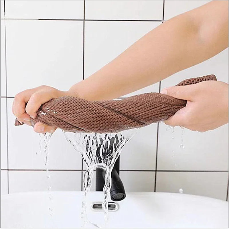 34x34/73x34cm Cotton Hand Towel Plaid Face Towel Bathroom Kitchen Household Absorbent Towel