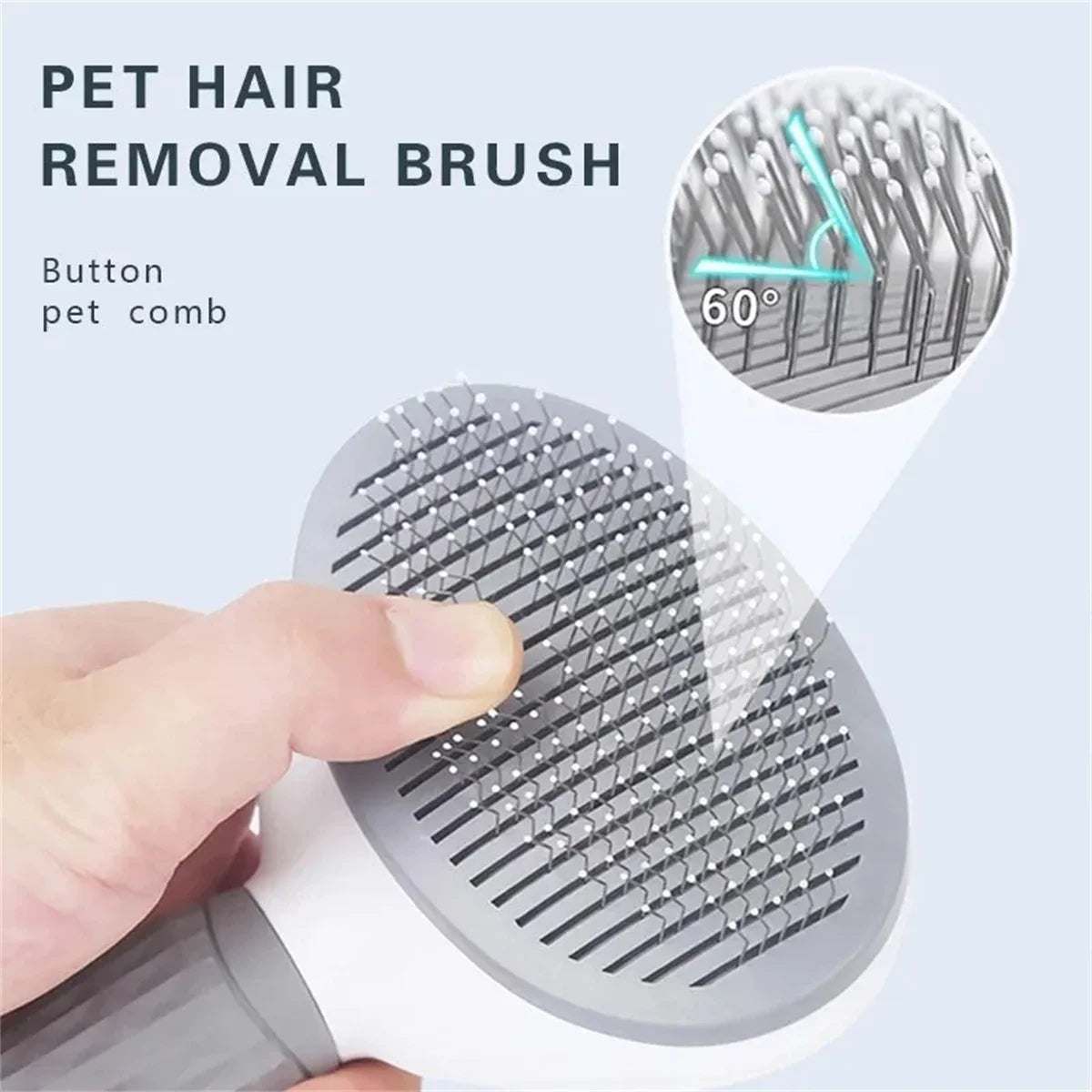 Pet Dog Brush Cat Comb Self Cleaning Pet Hair Remover Brush For Dogs Cats Grooming Tools