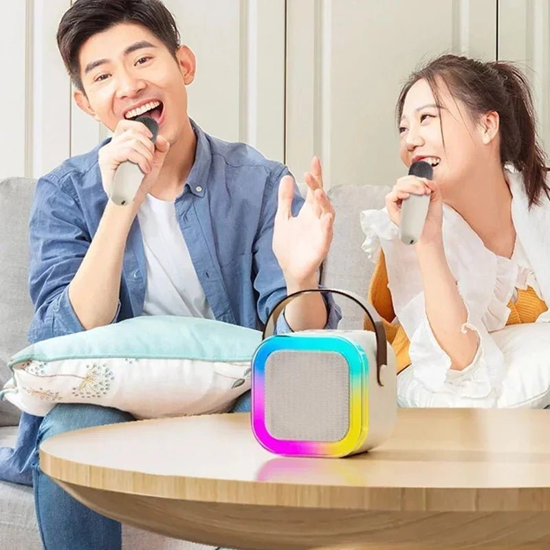 Xiaomi Bluetooth K12 Karaoke Machine Portable 5.3 Pa Speaker System With 1-2 Wireless Microphone Family Singing Children Gift