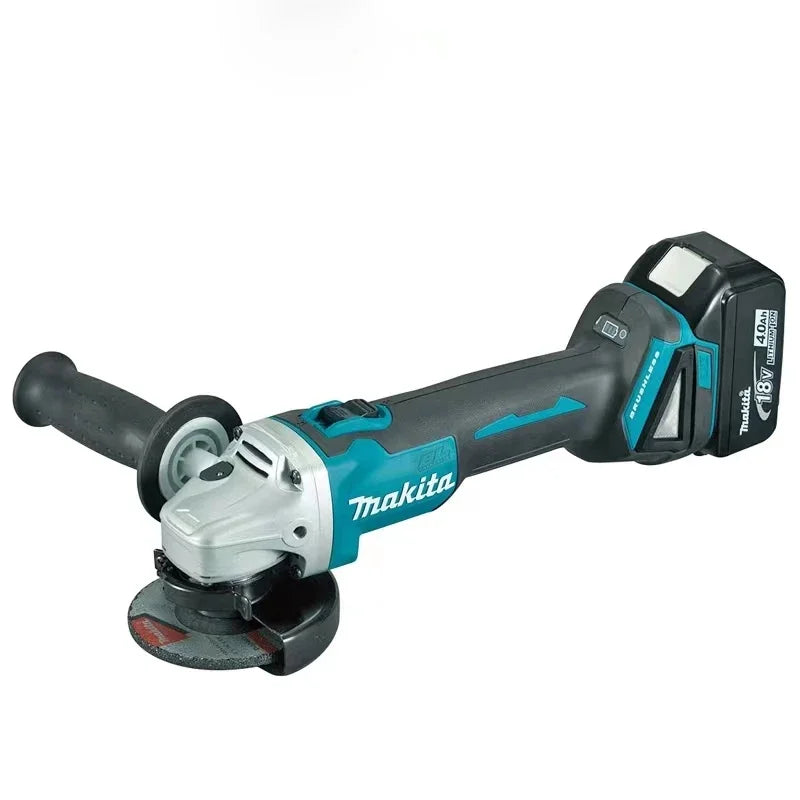 Makita 18V 125mm DGA404 Brushless Lithium Electric Angle Grinder Rechargeable (No Battery, No charger, No blade)
