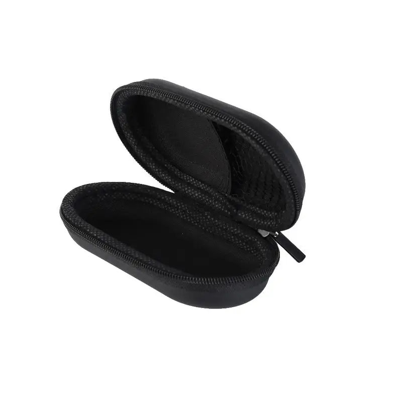Oval Style EVA Headphone Carry Bag In-Ear Earphone Charing Waterproof Cable Pouches Storage Cases Mini Portable Earphone Bag