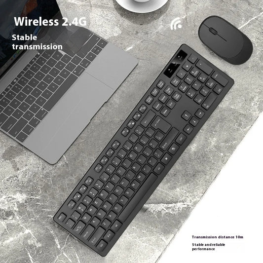 Unsharkable2.4G fashionable and personalized desktop laptop waterproof wireless keyboard and mouse set suitable for office use