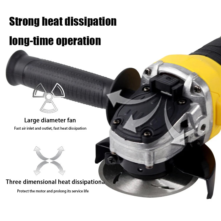 DEWALT 125MM Angle Grinder DCG406 Brushless Maglev Metal Cutting Charging Angle Grinder