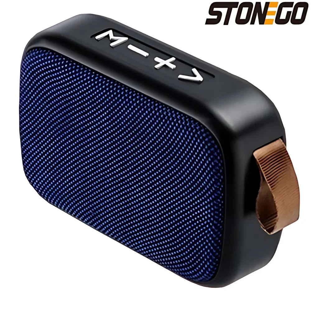 STONEGO 1PC Bluetooth Speakers Portable 3D Stereo Speakers Outdoor Wireless Speakers Support FM-TF Cards