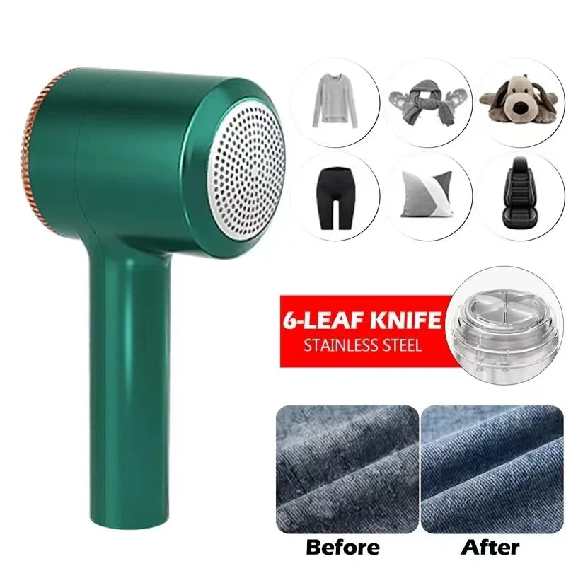 Portable Electric Pellets Lint Remover for Clothing Hair Ball Removal Rechargeable Clothes Sweater Shaver Plush Clothing Razor