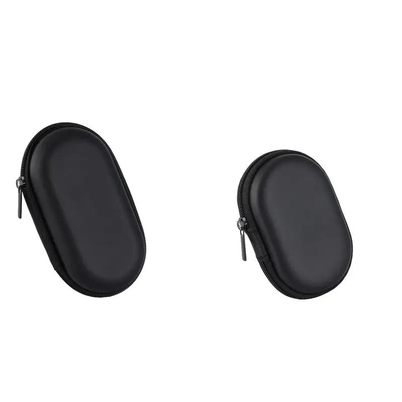 Oval Style EVA Headphone Carry Bag In-Ear Earphone Charing Waterproof Cable Pouches Storage Cases Mini Portable Earphone Bag