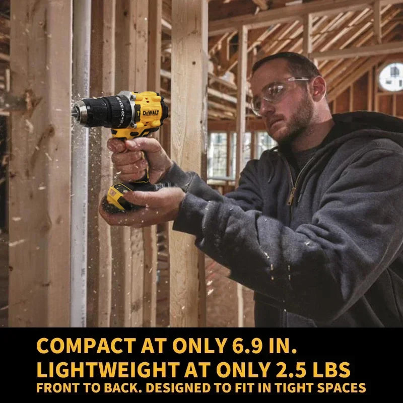 DeWalt DCD800 Electric Drill 20V Brushless Cordless Screwdriver Compact Drill