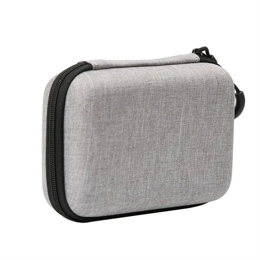 Small Earphone Storage Bags Hard Shell Data Cable Organizer Bag Mini Tech Gadgets Portable Case Charger U Disk Zipper Pouch